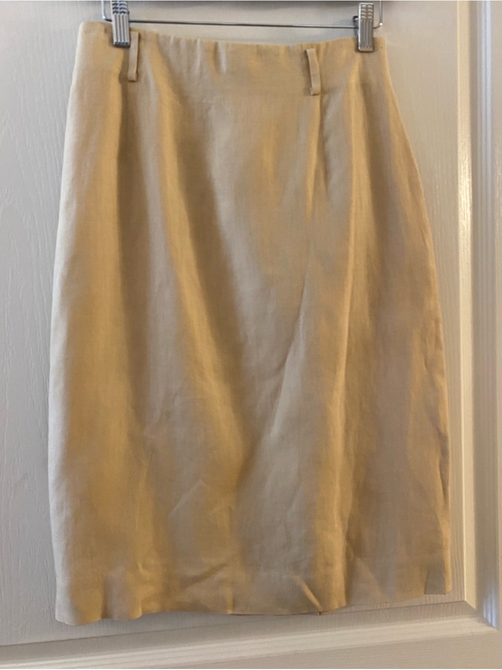 VINTAGE Liz Claiborne Collection 100% Linen Pencil Skirt